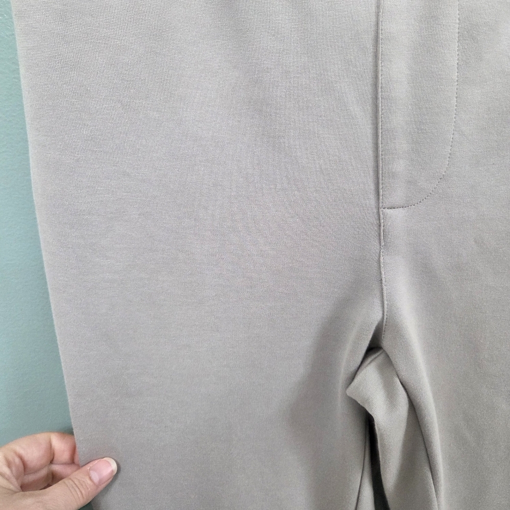 Fishers Finery Womens Tall Grey Pants Large Pullon Stretch Business Casual Comfy - Picture 7 of 11